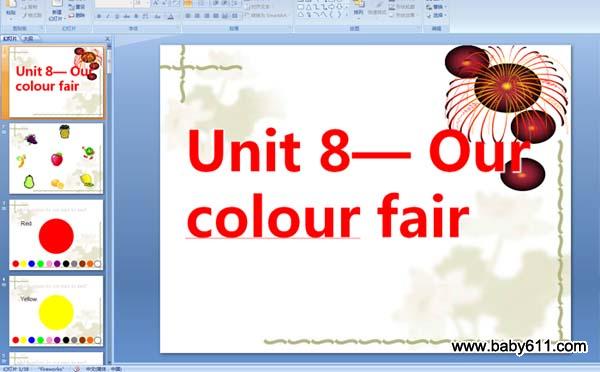 كӢZUnit_8  Our  colour  fair