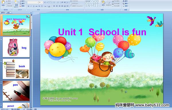 كA(y)伉ӢZnUnit 1  School is fun