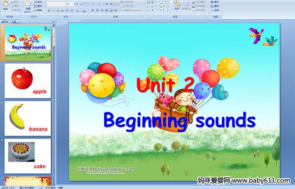 كӢZPPTnUnit2 Beginning sounds