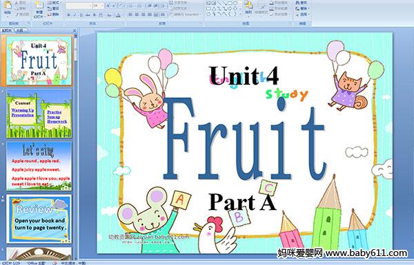 كӢZ(y)nUnit 4 Fruit Part A